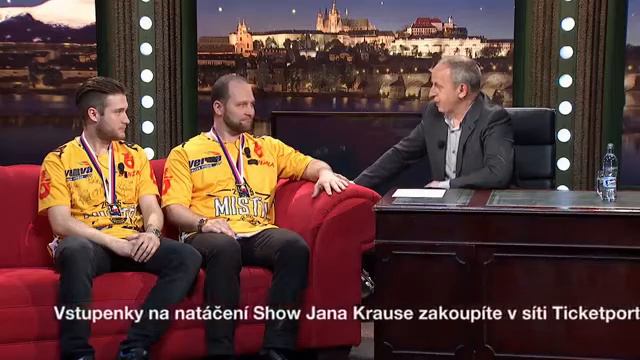 1. Pavel Francouz a Jiří Šlégr - Show Jana Krause 6. 5. 2015 смотреть онлайн