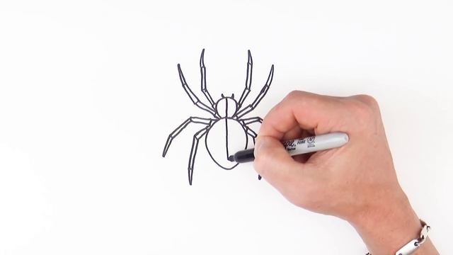 How to Draw a Spider Emoji Easy | Drawings for Halloween смотреть онлайн