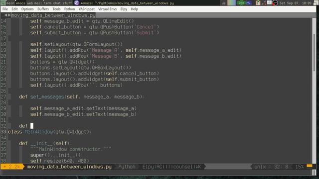 Master PyQt5 part 5: Moving data between windows смотреть онлайн