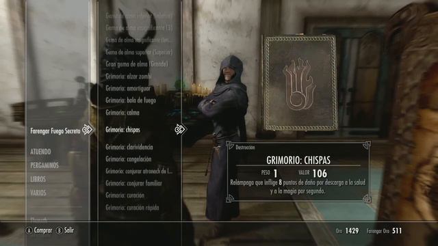 [G4G] The Elder Scrolls V: Skyrim Guía 100% - Español Parte 13-2 Buscando hechizos смотреть онлайн
