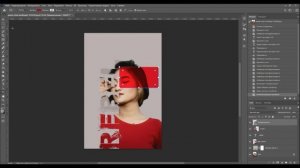Как сделать плакат в фотошопе. Дизайн постера в фотошопе. Photoshop tutorial.
