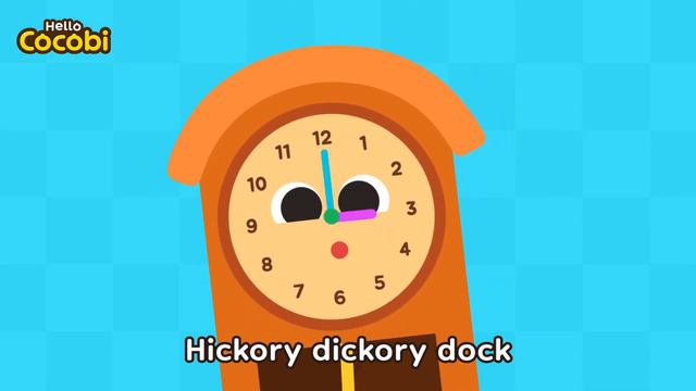 Faster! Hickory Dickory Dock | Speed Up | Nursery Rhymes & Kids Songs | Hello Cocobi смотреть онлайн