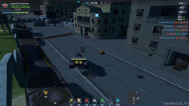 Tanki Online Ricochet Magnetron Augment and Hopper gameplay no commentary смотреть онлайн