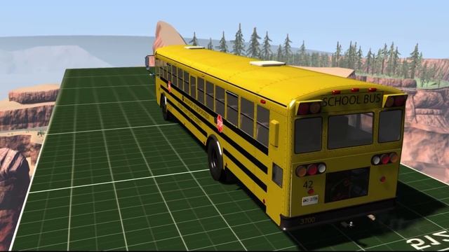 Top 10 School Bus Crashes You Can't Survive - BeamNG drive ( bmg ) смотреть онлайн