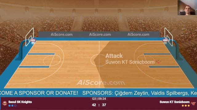 ? Live: Seoul Knights Vs Suwon KT | Live Play By Play Scoreboard