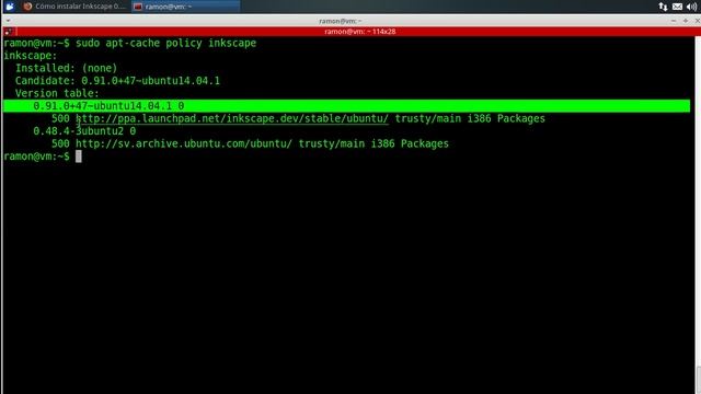 Cómo instalar inkscape 0.91 en 5 pasos en xubuntu 14.04 смотреть онлайн