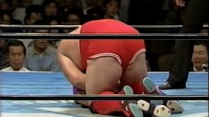 Nobuhiko Takada vs Gary Albright (Union of Professional Wrestling Force International 9-21-92)