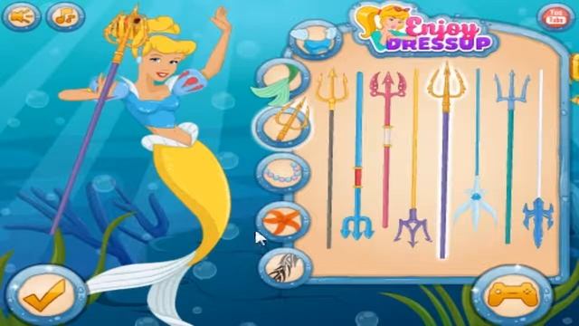 The Elsa Mermaid Princess Game-BEST GAMES FOR KIDS. смотреть онлайн