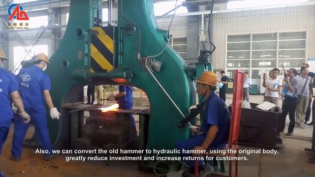 Открытый кузнечно-штамповочный молот