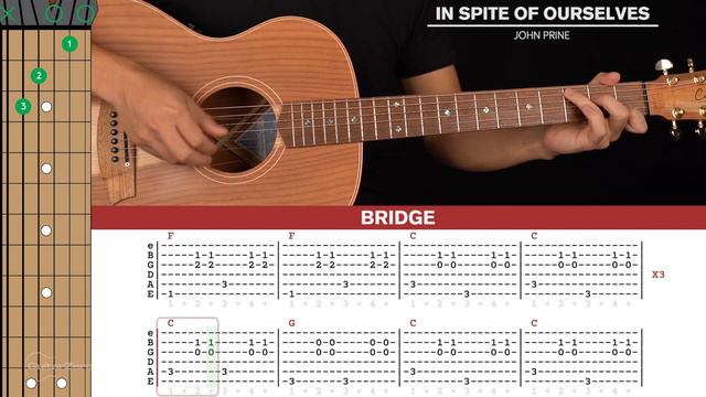 In Spite Of Ourselves Guitar Cover John Prine 🎸|Tabs + Chords| смотреть онлайн