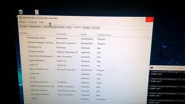 efecto de una bomba fork en un pc смотреть онлайн