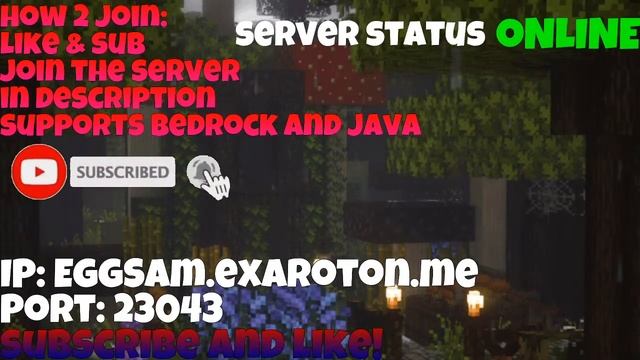 Bedrock & Java Lifesteal SMP Server, Free to join! (With subscribers) #mineraft смотреть онлайн
