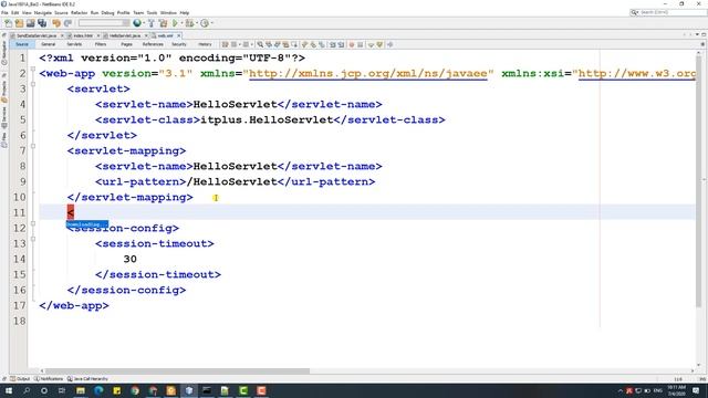 1.2 Tạo nhanh 1 file servlet mẫu, cấu hình web.xml chạy và cấu hình file chạy mặc định cho Project смотреть онлайн
