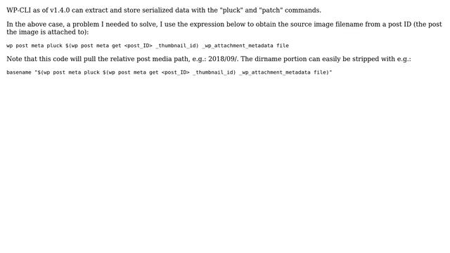 Wordpress: Get media url (featured image) with wp-cli (4 Solutions!!) смотреть онлайн