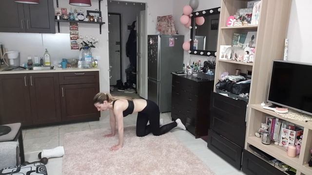 ЖИРОСЖИГАЮЩАЯ тренировка дома? / Делаем РЕЛЬЕФНОЕ тело ? смотреть онлайн