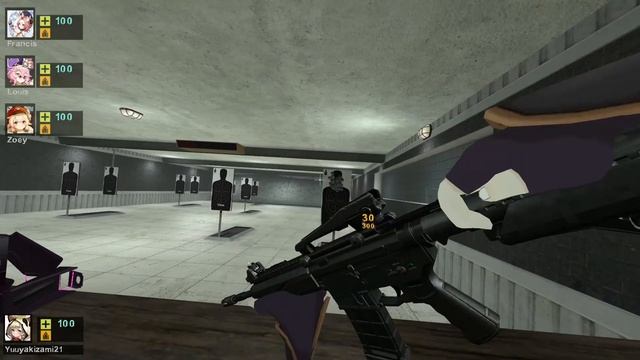 Left 4 Dead 2 - Ghost in The Shell M4A1 смотреть онлайн