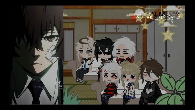 Anime characters react to each others||✨Dazai Osamu?||1/6||Gacha Club||BSD смотреть онлайн