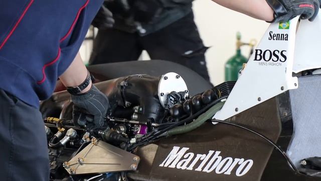McLaren HONDA MP4/4 1.5L V6 Twin Turbo Exhaust Sound!!!! смотреть онлайн