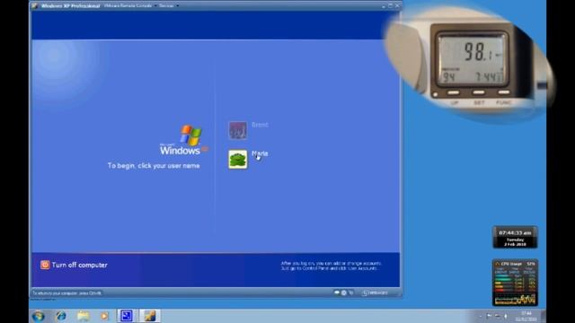 Energy consumption and CPU utilisation: XP Virtual Machine (2 of 6) смотреть онлайн