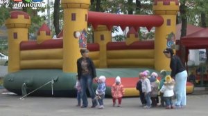 В детском парке новые аттракционы