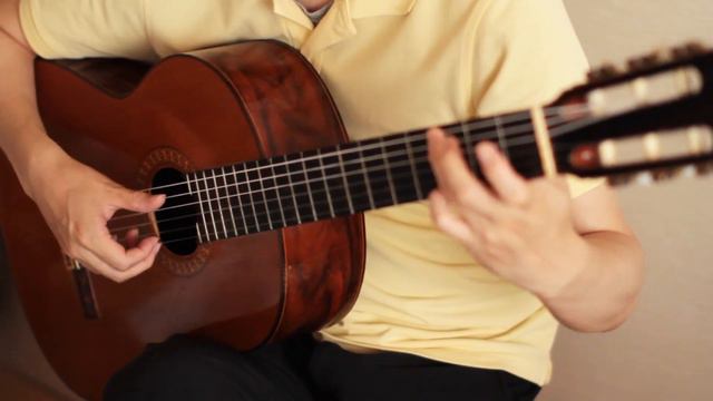 Golden Slumbers ゴールデン・スランバース/ The Beatles ビートルズ Classical guitar finger style guitar cover смотреть онлайн
