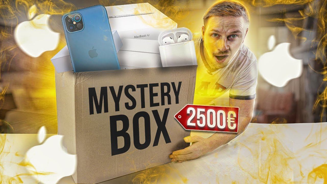 МИСТЕРИ БОКС ЗА 226 ТЫСЯЧ РУБ! Внутри APPLE продукция самый дорогой MYSTERY BOX смотреть онлайн