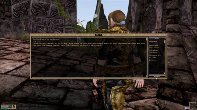 Morrowind Ep.12 "Daedric Shrines Oh My!" смотреть онлайн