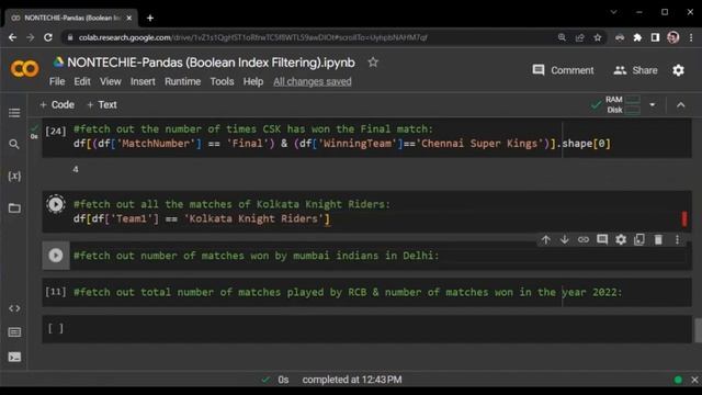 ? Mastering Boolean Index Filtering with Pandas ? Data Filtering ? смотреть онлайн