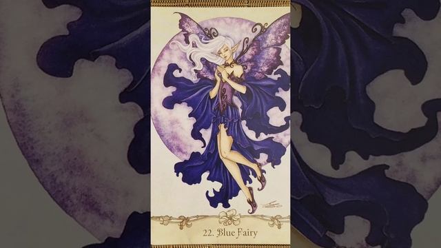 Blue Fairy (22) ? Fairy Wisdom Oracle card meaning смотреть онлайн