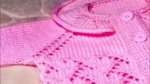 Ажурная регланная линия спицами