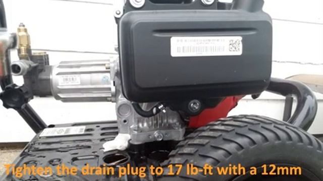 Honda GC190/PowerBoss Pressure Washer - Oil Change смотреть онлайн