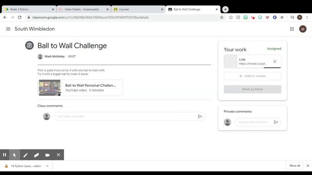 Saving trinket work and uploading to Classroom смотреть онлайн