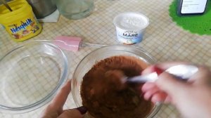 Постный кекс в микроволновки .