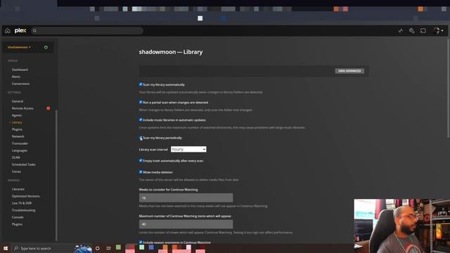 Automatically Scan library for new PLEX media content смотреть онлайн