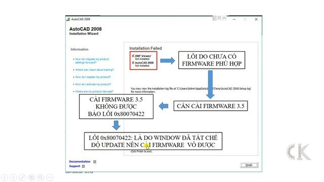 Autocad - Hướng dẫn sửa lỗi không cài được Firmware 3.5 cho Window khi cài đặt Autocad trên Win 10 смотреть онлайн