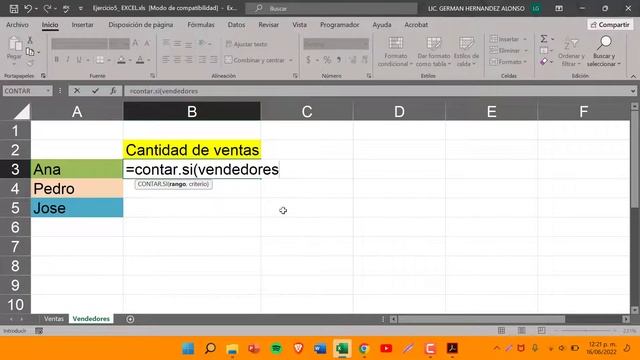 Práctica 5 Excel смотреть онлайн