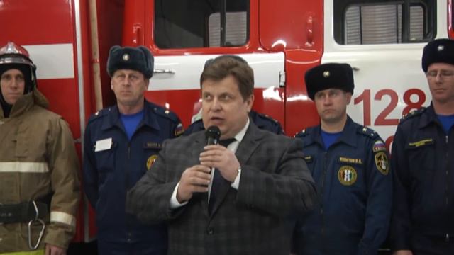 В селе Зюзя открыли современное пожарное депо смотреть онлайн