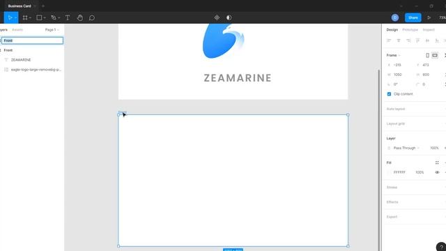 Business Card - Figma Design смотреть онлайн