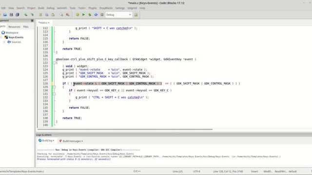 GTK3 CSS C Language Tutorial 17 Signal and Events key press Part 08 B смотреть онлайн
