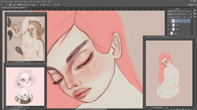 Рисуй со мной дефку | Speedpaint смотреть онлайн