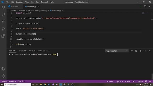 How to Select using Fetchall, Fetchmany and Fetchone from SQLite Database in Python смотреть онлайн