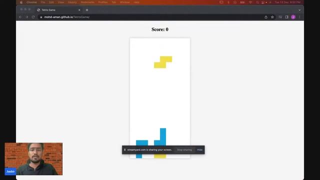 Make Tetris Game using HTML, CSS and JavaScript | Frontend Project for Beginners | Tetris Game смотреть онлайн