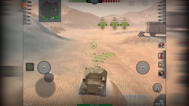 WoT Blitz обзор ПТ-САУ объект 704 от Glafi.com - World Of Tanks Blitz