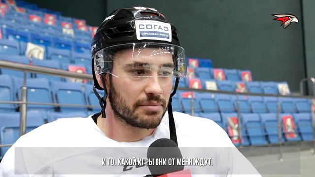 Новичок "Авангарда" Тэйлор Бек: "Всегда ищу момент для гола" смотреть онлайн