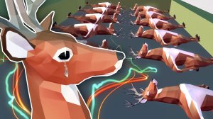 ОЛЕНИ ТОЖЕ ПЛАЧУТ. ПЛОХАЯ КОНЦОВКА ► Deeeer Simulator | Симулятор олЕЕЕЕня #3