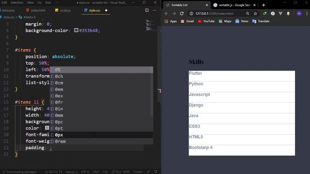 Sortable List With Smooth Move Action Using HTML,CSS And Sortable Js смотреть онлайн
