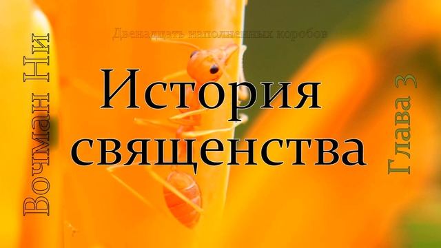 "История священвства" Вочман Ни смотреть онлайн