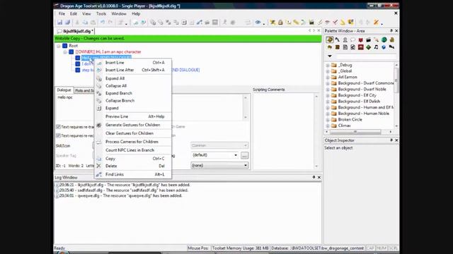 Dragon Age Origins Toolset Tutorial 17: Conversations смотреть онлайн