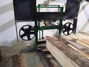 Ленточная бензиновая пилорама «УСАЧЪ»