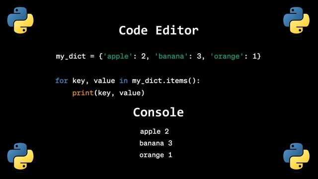 HOW TO PRINT DICTIONARY FOR BEGINNERS IN PYTHON ? смотреть онлайн